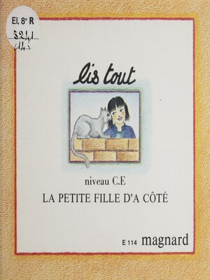 cover image of La petite fille d'à côté